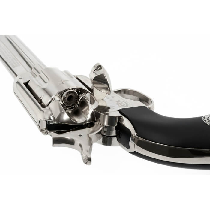 Colt Peacemaker 45 Single Action Nickel Air Revolver CO2 Pellets 0.177 Cal 4.5mm &#8211; 2254051