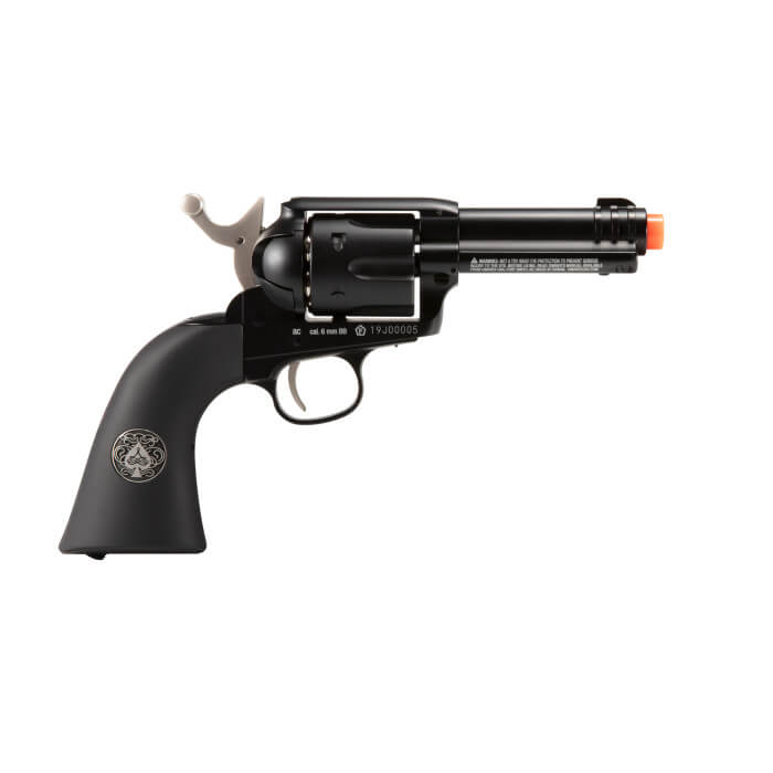 Legends Custom .45 Gambler Limited Edition Airsoft CO2 Revolver Black &#8211; 2280170