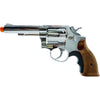 HFC Gas Powered Revolver/ 6 Pack Shells Wood & Chrome