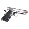 SRC Airsoft Pistol Gas Blowback SRV-10 1911 Compact Silver - GB-0740S