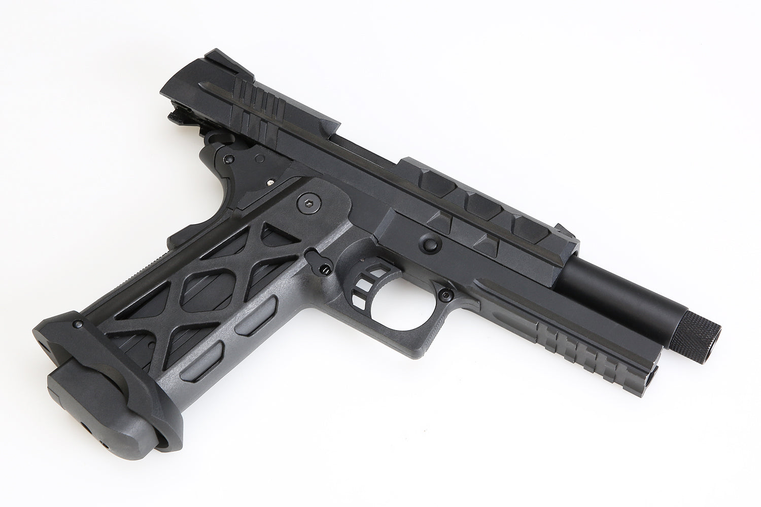 SRC TARTARUS MK II THREADED BARREL GAS BLOWBACK AIRSOFT PISTOL &#8211; GB-0762X-EX