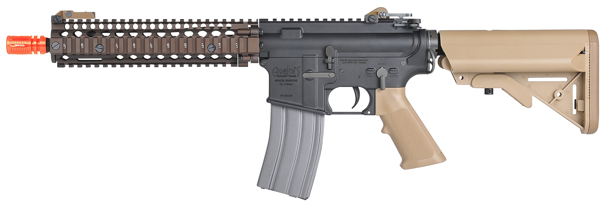 2273321_VFC MK18-6MM BLACKTAN_Left-Side-Angle_16