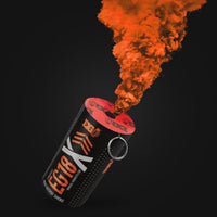 Enola Gaye Extreme Output Airsoft Wire Pull Large Smoke Grenade - EG18X-Orange