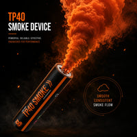 Enola Gaye Top Pull Smoke Grenade White - TP40-Orange