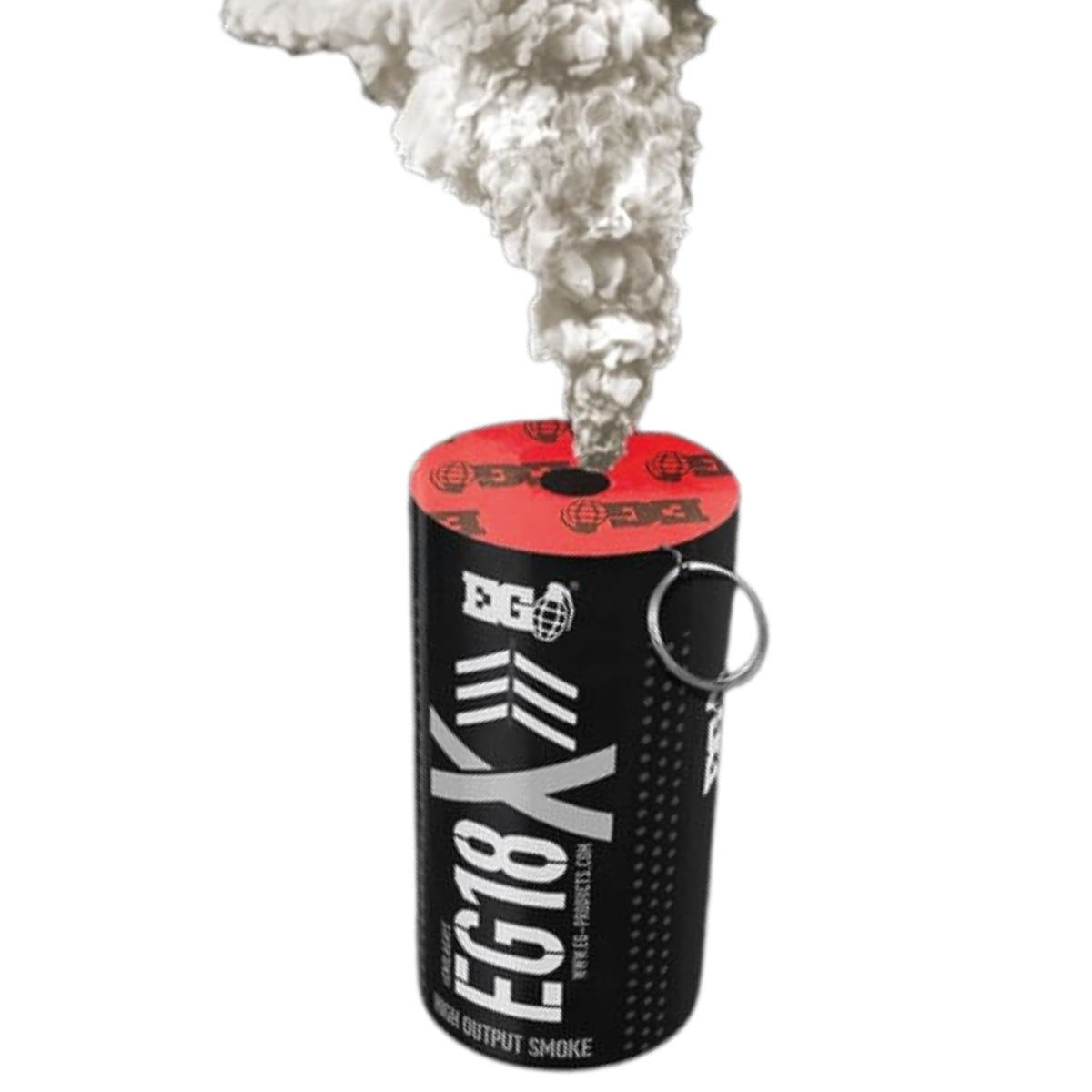 Enola Gaye Extreme Output Airsoft Wire Pull Large Smoke Grenade - EG18X-White