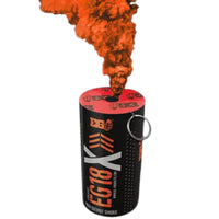 Enola Gaye Extreme Output Airsoft Wire Pull Large Smoke Grenade - EG18X-Orange