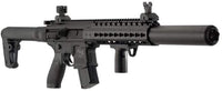 SIG SAUER MCX FULL METAL PELLET AIR RIFLE BLK CO2 POWERED 0.177 CAL BLACK &#8211; AIR-MCX-177-88G-30-BLK
