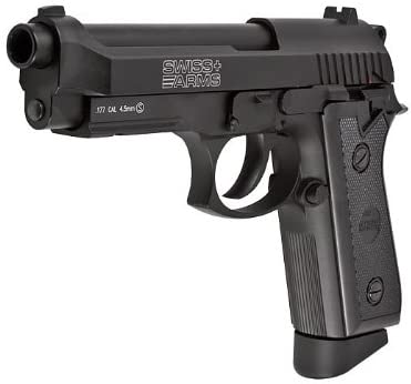 Swiss Arms PT92 CO2 Powered Blowback 4.5mm Air Pistol Full Metal 28879
