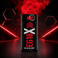 Enola Gaye Extreme Output Airsoft Wire Pull Large Smoke Grenade - EG18X-Red