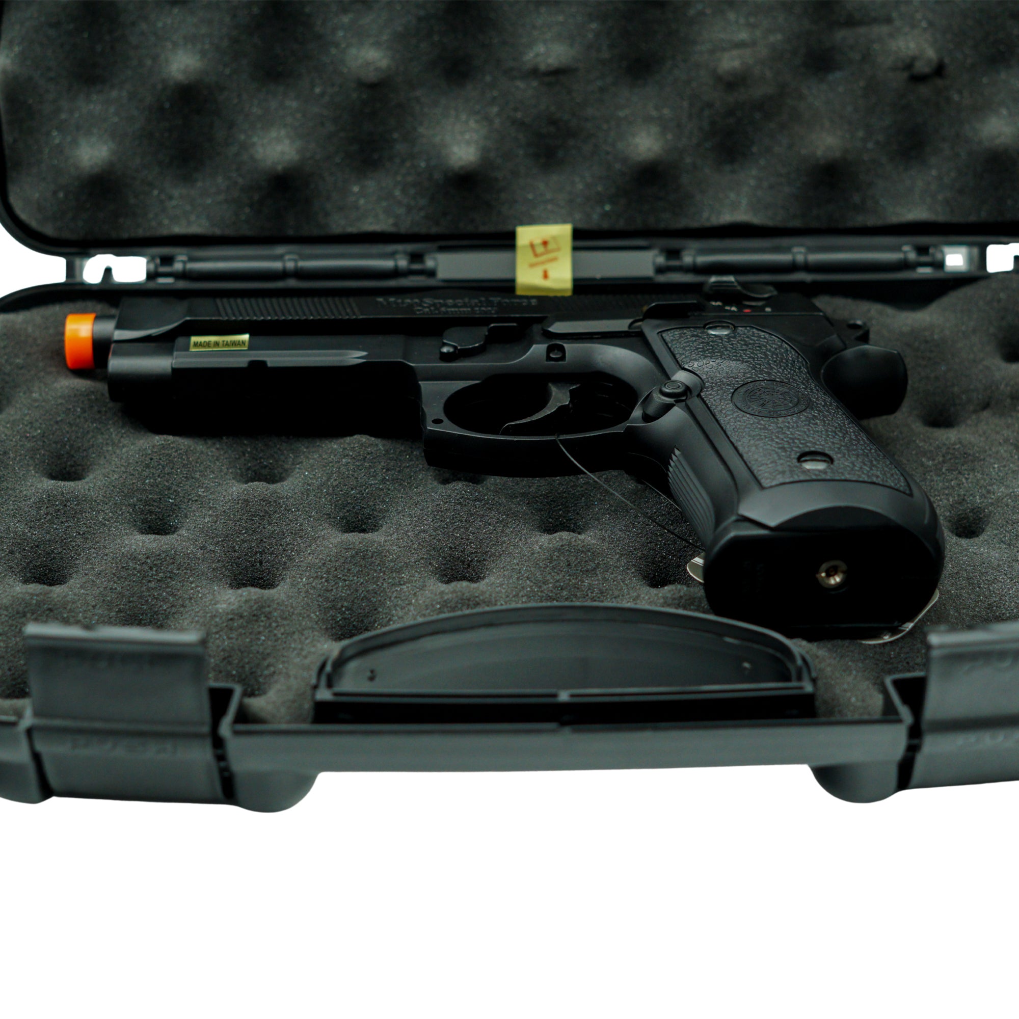 HFC Gas Powered Revolver/ 6 Pack Shells Black