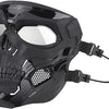 Skull Messenger Full Face Cover Mask - MA-110-BK