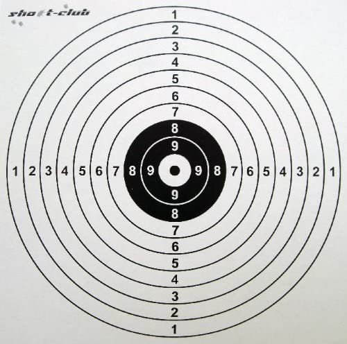 100 Card Airsoft Targets White TG-ACC-01-W