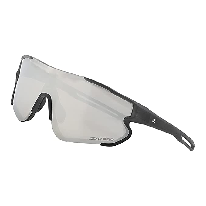 Bulldog Polarized Sports Sunglasses For Men Women Durable Frame Sun Glasses For Driving Cycling Baseball Running Golf Silver Mirror Type 2