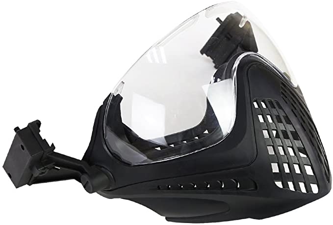 PILOTEER FAST HELMET FACE MASK BLACK &#8211; HL-25-PJ-M-BK