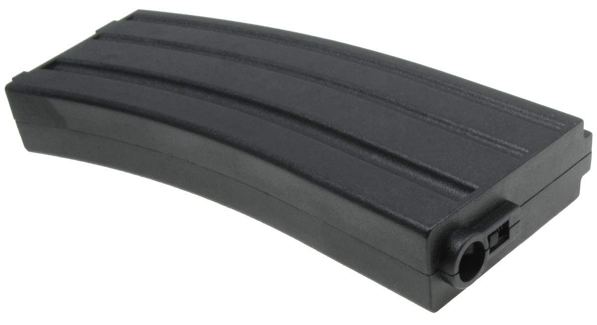5PCS OF 140 ROUNDS M4 MID CAP POLYMER MAGAZINE SET BLACK WITH 500 ROUNDS SPEED LOADER SM4-108BK