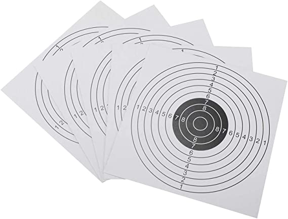 100 Card Airsoft Targets White TG-ACC-01-W