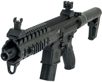 SIG Sauer MPX ASP Co2 Powered .177 cal 500 FPS Semi-Automatic Airgun (Color: Black)  AIR-MPX-177-88G-30-BLK