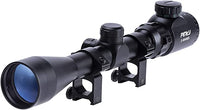 PRO RIFLE SCOPE WITH DUAL RED/GREEN ILLUMINATED WITH SCOPE MOUNT &#8211; 3-9x40EG