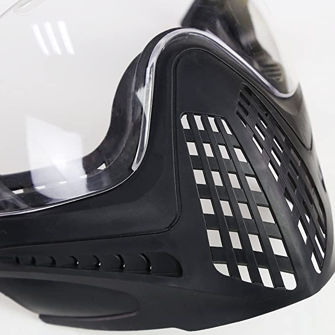 PILOTEER FAST HELMET FACE MASK BLACK &#8211; HL-25-PJ-M-BK