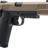 Colt M45 CQBP Metal Slide CO2 Blowback Air Pistol .177 4.5mm Metal BBs Tan 2254045