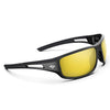 Bulldog Polarized Sports Sunglasses For Men Women Durable Frame Sun Glasses For Driving Cycling Baseball Running Golf Yellow Mirror