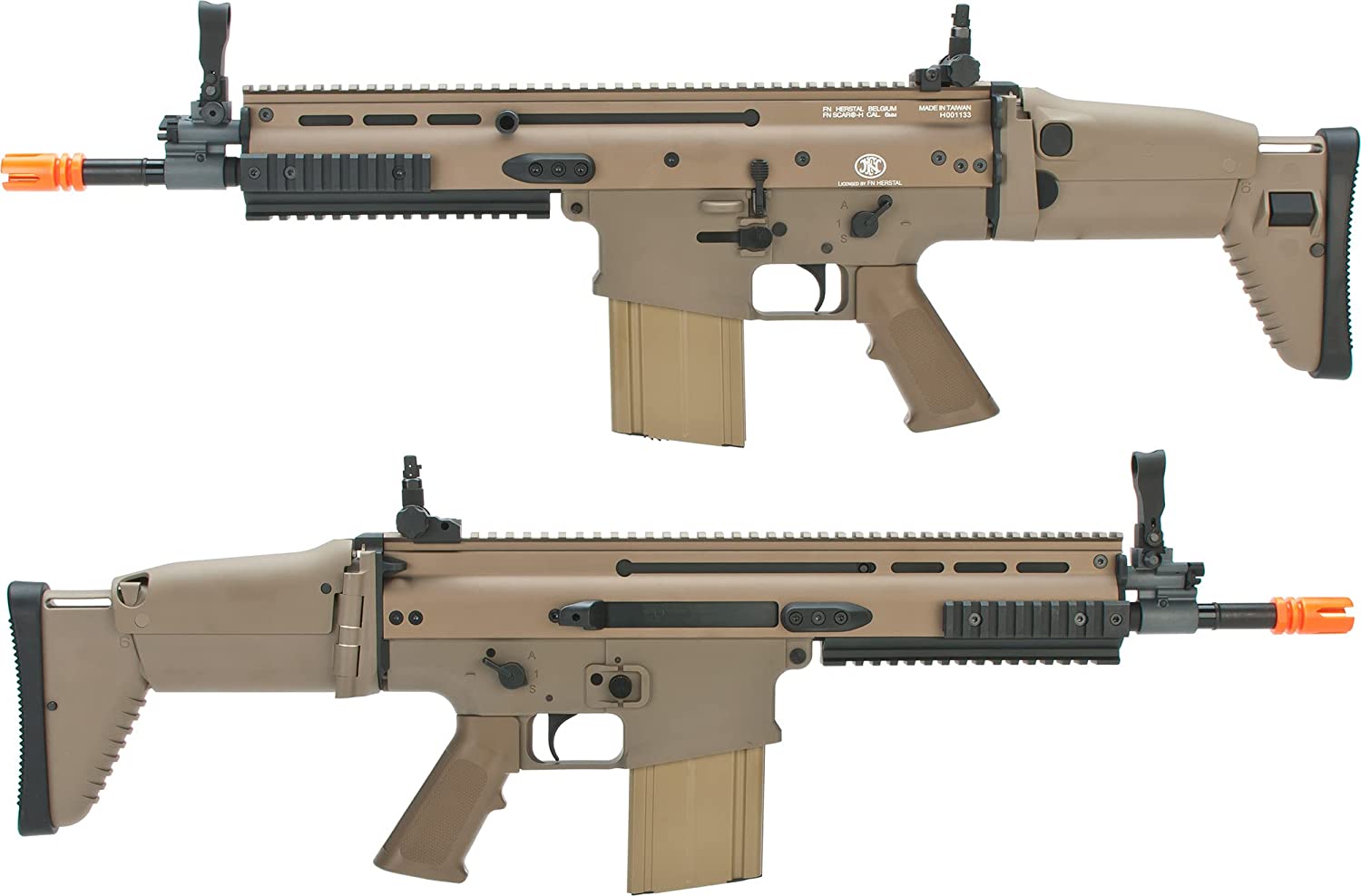 VFC Cybergun Full Metal SCAR Heavy Airsoft AEG Rifle &#8211; Dark Earth