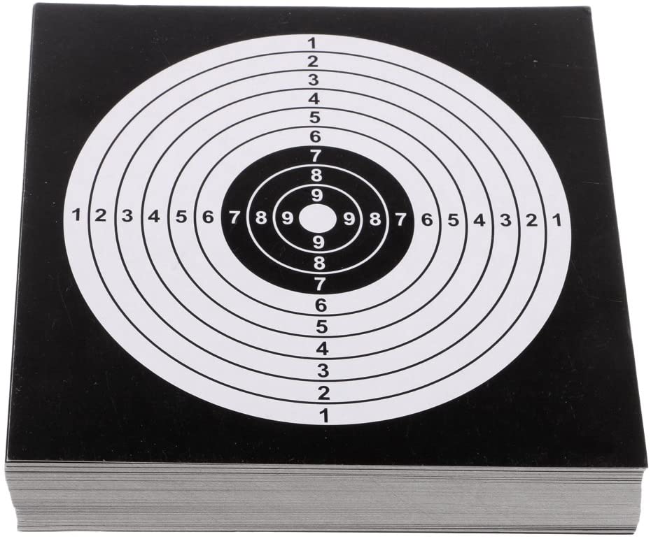 100 Card Targets Black TG-ACC-01-BK