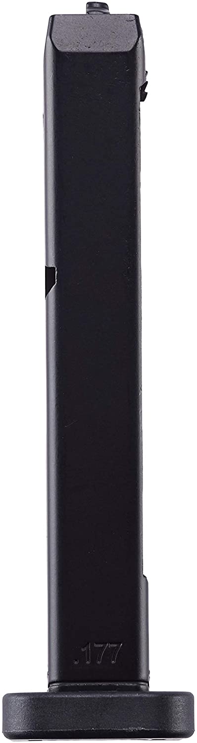 Umarex 15 Rounds Extra/Spare Magazine for Glock 19 Airgun Pistol CO2 NBB 0.177 Cal 4.5mm Steel BBs &#8211; 2255201