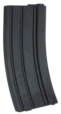 5PCS OF 140 ROUNDS M4 MID CAP POLYMER MAGAZINE SET BLACK WITH 500 ROUNDS SPEED LOADER SM4-108BK