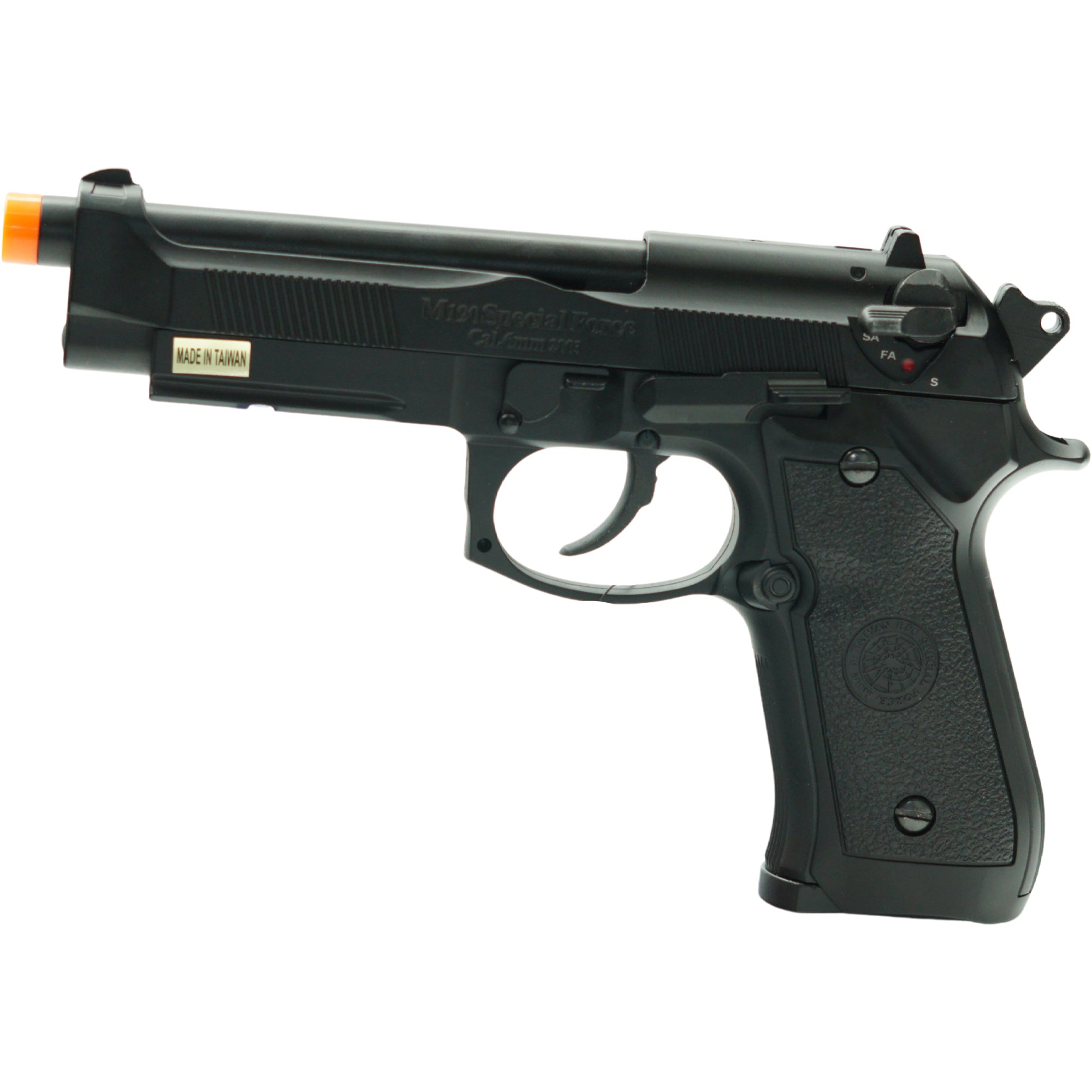HFC Gas Powered Revolver/ 6 Pack Shells Black