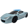 1:16 SCALE RADIO CONTROL POLICE CAR 3689-A1