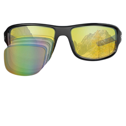Bulldog Polarized Sports Sunglasses For Men Women Durable Frame Sun Glasses For Driving Cycling Baseball Running Golf Silver Mirror Type 2