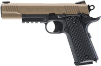 Colt M45 CQBP Metal Slide CO2 Blowback Air Pistol .177 4.5mm Metal BBs Tan 2254045