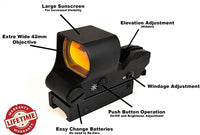 Multi Reticle Red Dot Sight