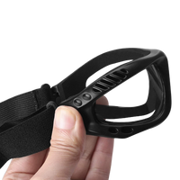 AIRSOFT GOGGLES BLACK MA-61-BK