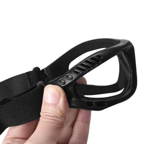AIRSOFT GOGGLES BLACK MA-61-BK