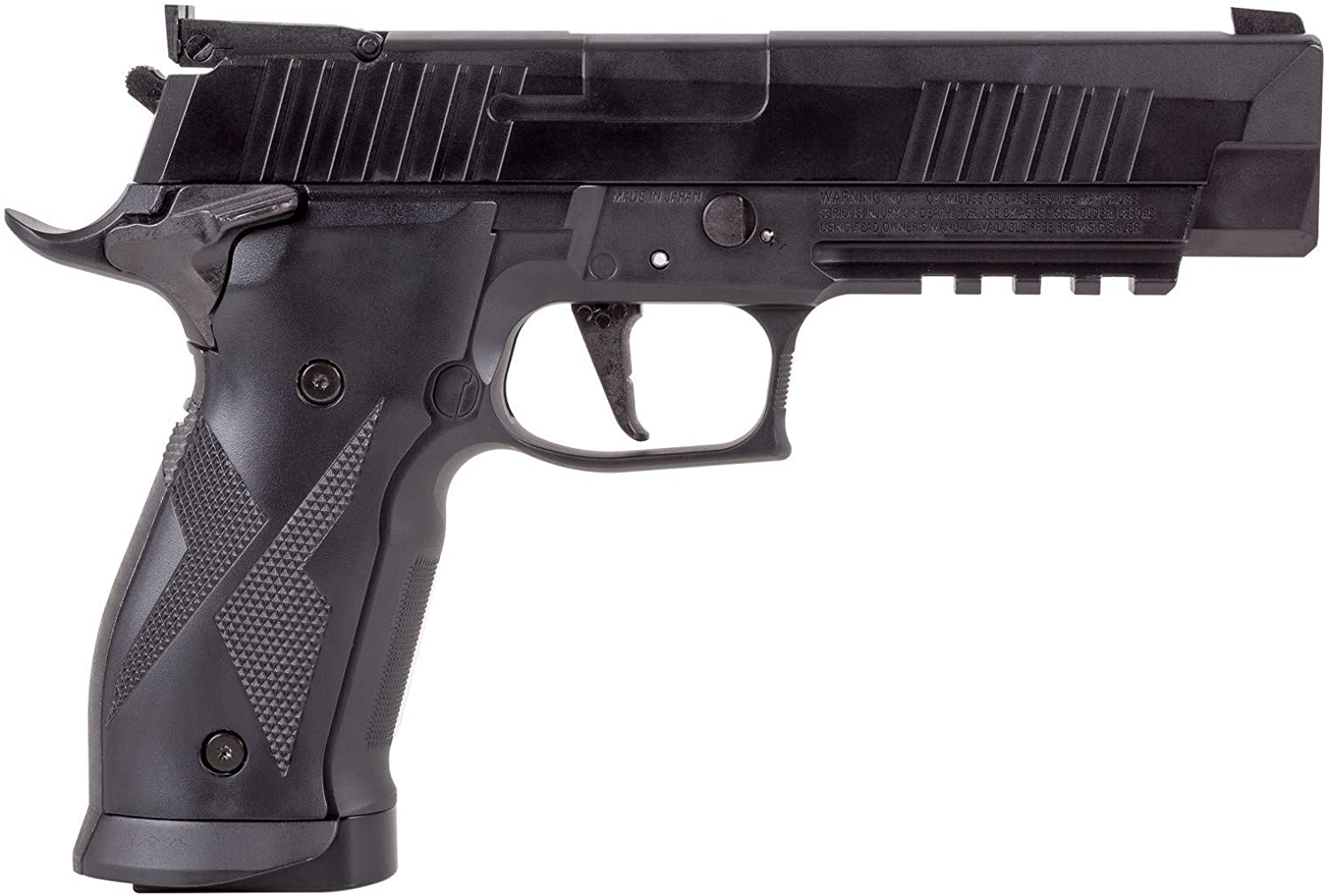 Sig Sauer X-Five Air Pistol CO2 Powered Blowback – AIR-X5-177-BLK