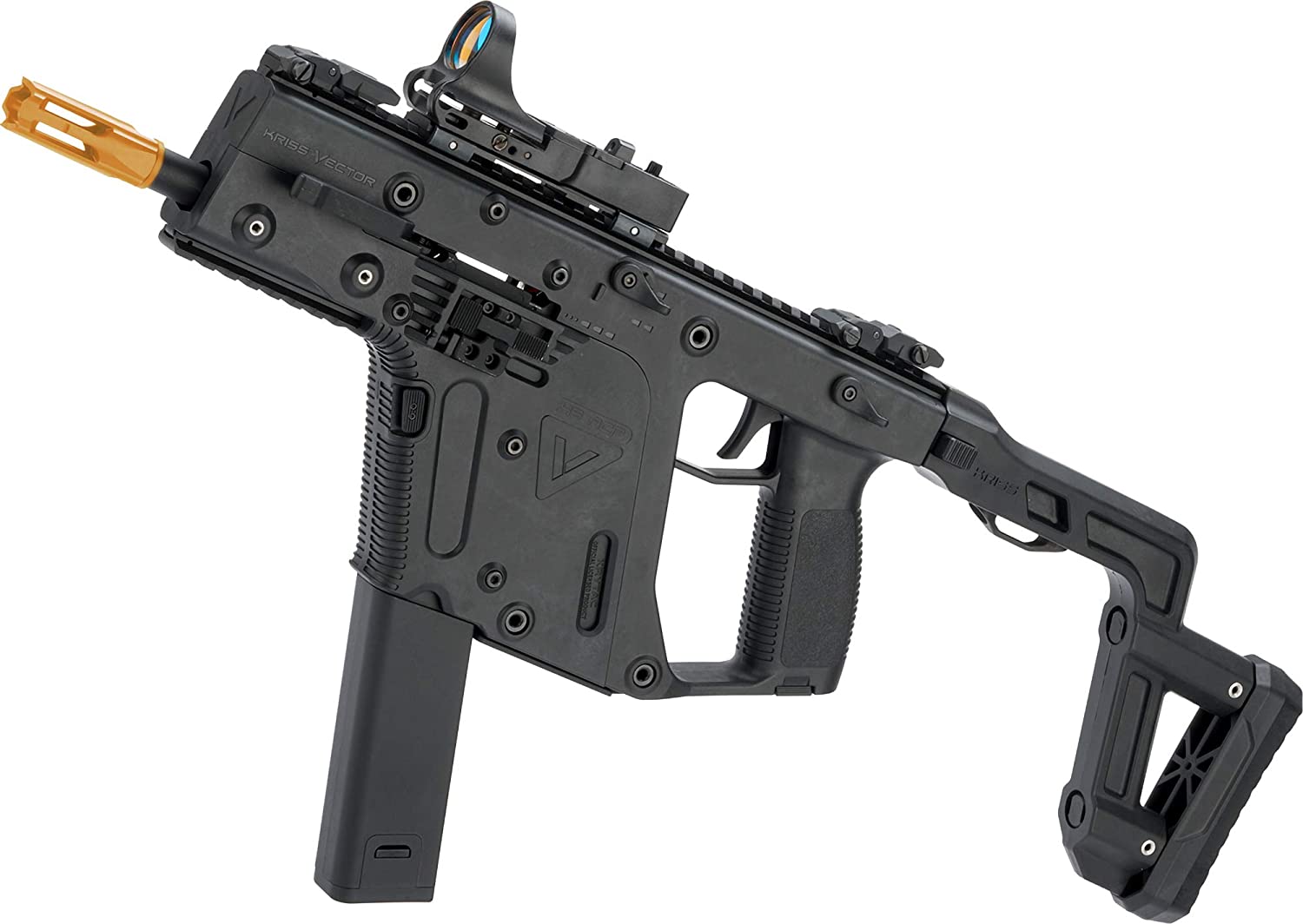 Krytac KRISS Vector 400 FPS Airsoft AEG SMG Rifle &#8211; Black