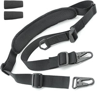 2 Point Tactical Rifle Gun Sling &#8211; D020-BLACK