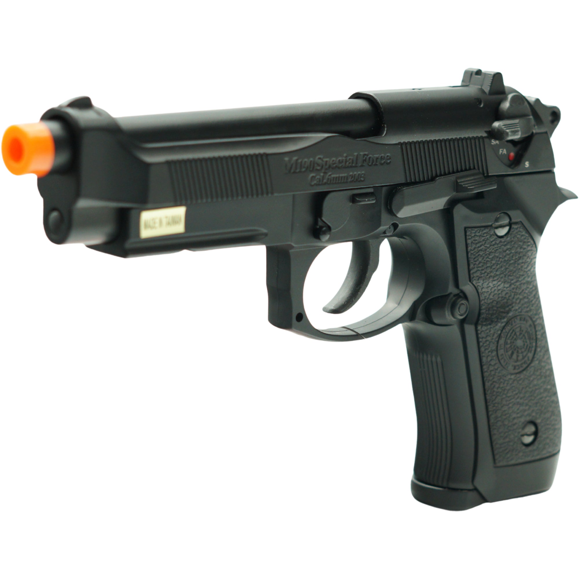 HFC Gas Powered Revolver/ 6 Pack Shells Black