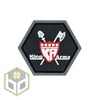 King Arms Ballistic Hex Patch, PVC - BH00101