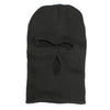 3 Hole Balaclava Black BALACLAVA-3 HOLES-BLACK