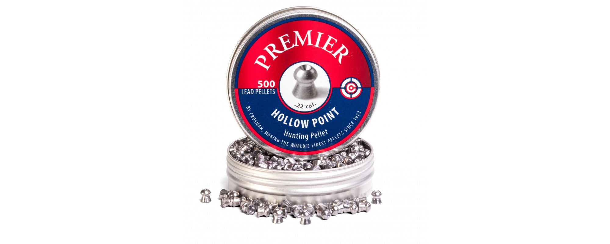 Crosman .22 500 Pellets Hollow Point – LHP-22 1 4