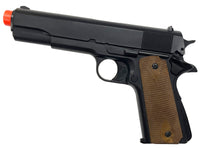 HFC Gas Powered Non-Blowback Airsoft Pistol Black – HG-121-B