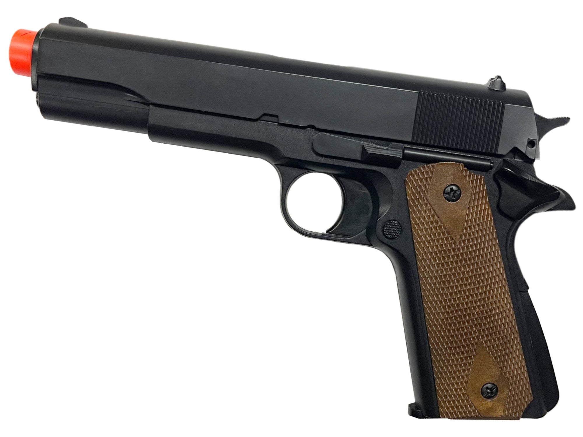 HFC Gas Powered Non-Blowback Airsoft Pistol Black – HG-121-B