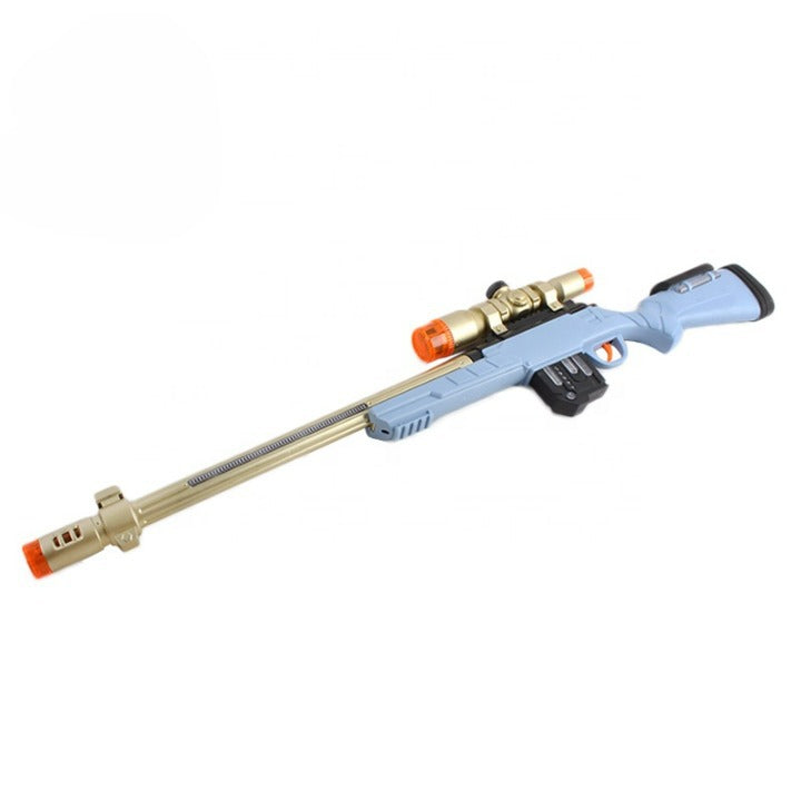 Battery Powered Toy Gun with Flash, Sound, Vibration and Accessories 3066 -  Trimex Wholesale USA