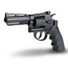 KL HERC 4 INCH TITAN AIR REVOLVER CO2 DUAL AMMO AIR PISTOL BLACK - L45-19082BX