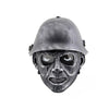 Army Zombie Airsoft Mask Silver Black M068-SILVER