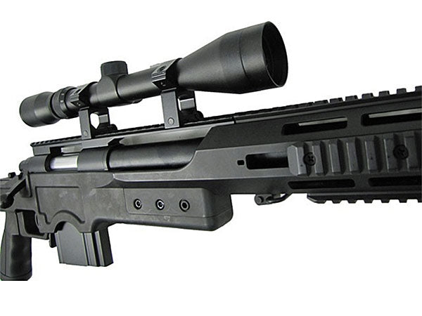WELL Spring Powered Bolt Action Airsoft Sniper Rifle &#8211; MB4411D