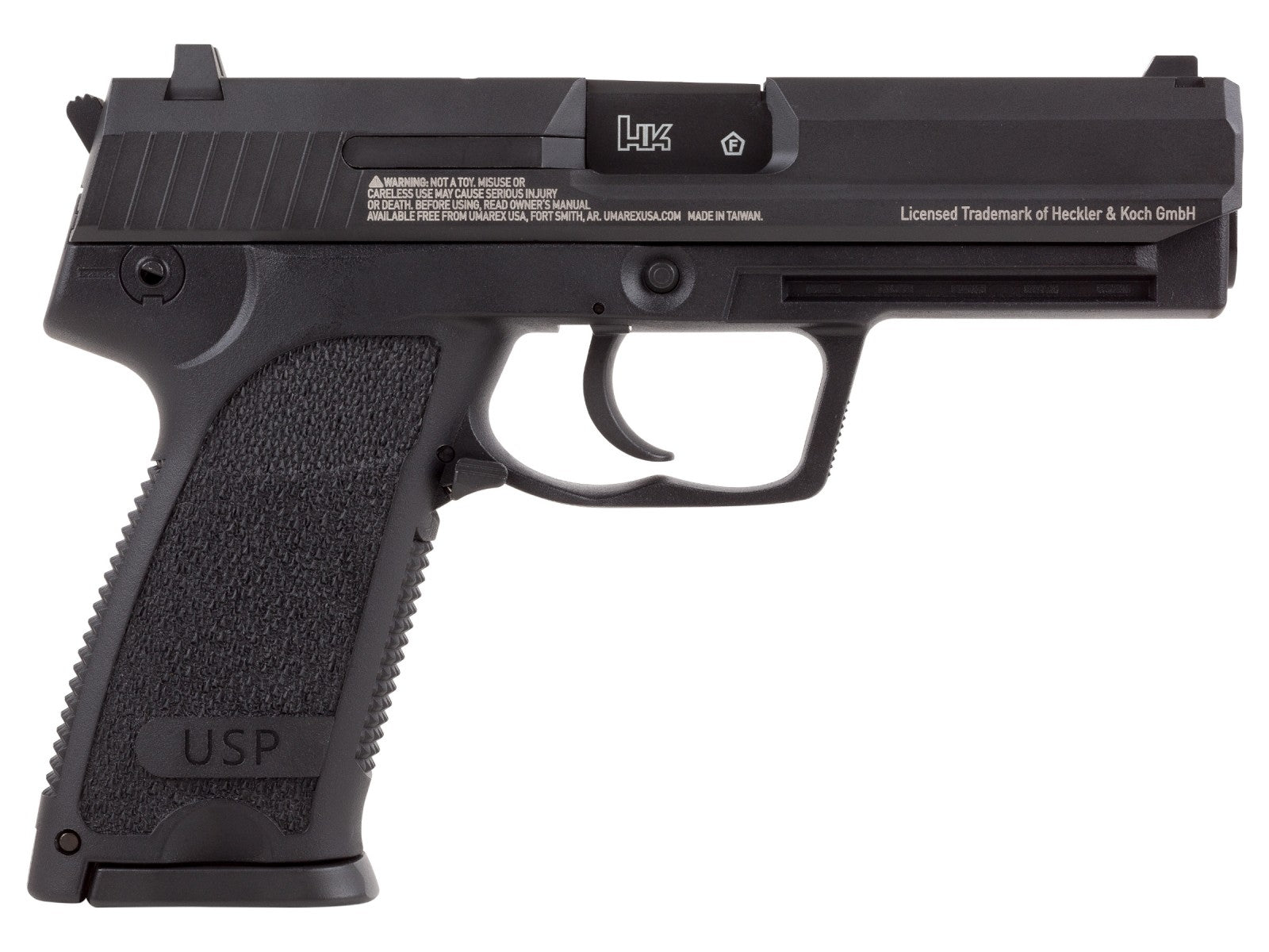 Umarex HK USP 0.177 4.5mm BBs CO2 Blowback Air Pistol &#8211; Black &#8211; 2252306